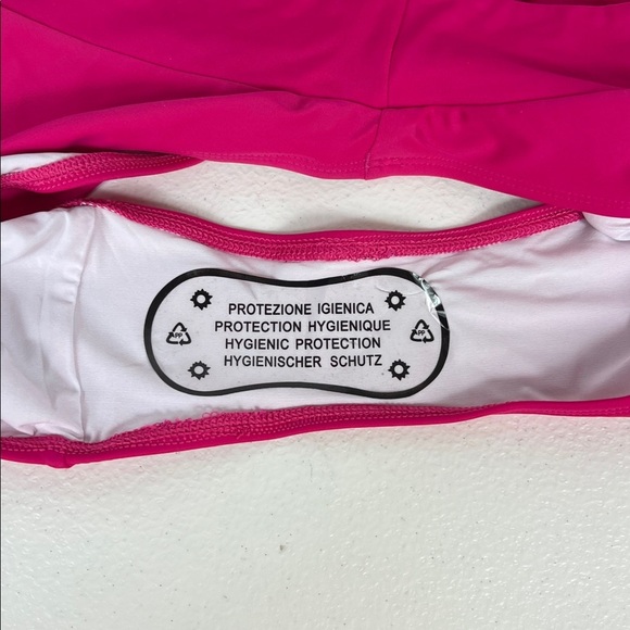 HALARA Size Large  Swim Bikini in Bright Pink NWT - Picture 7 of 7